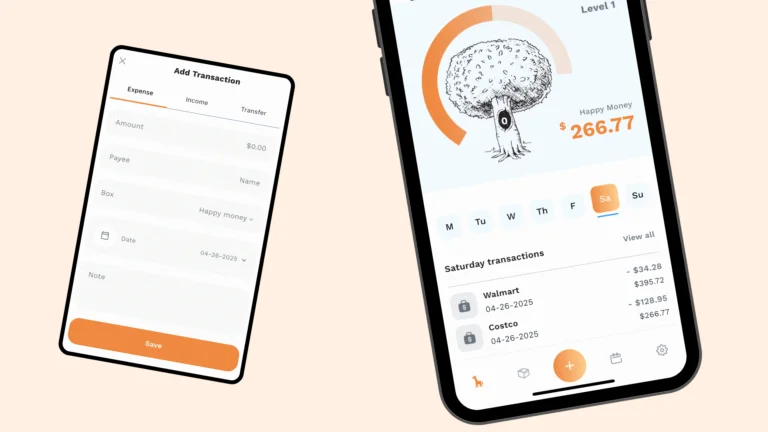 Happy Money spending tracking